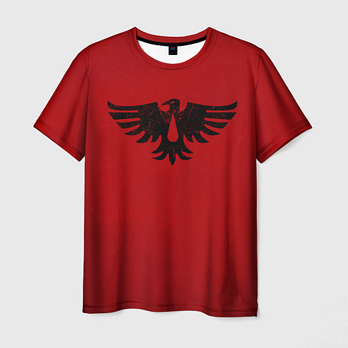 Мужская футболка Кровавые Вороны цвет ордена / 3D-принт – фото 1