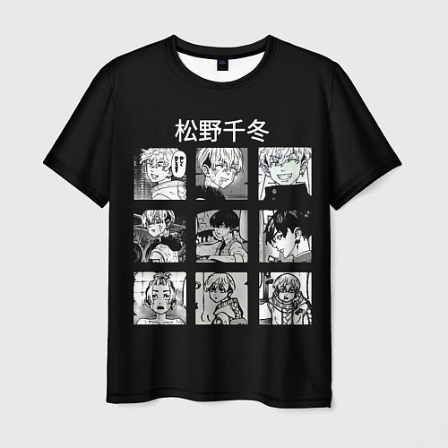 Мужская футболка Чифуя Матсуно хронология Токийские мстители / 3D-принт – фото 1
