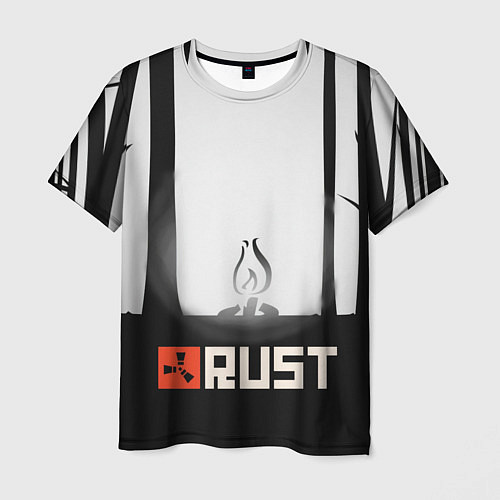 Мужская футболка Огонёк из Раста / 3D-принт – фото 1