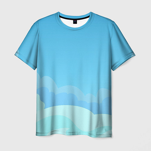 Мужская футболка Небо после грозы / 3D-принт – фото 1