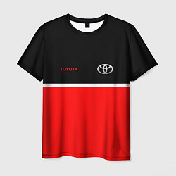 Футболка мужская Toyota Два цвета, цвет: 3D-принт