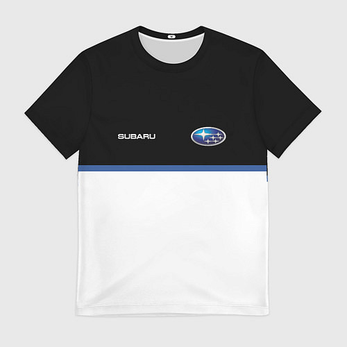 Мужская футболка Subaru Два цвета / 3D-принт – фото 1