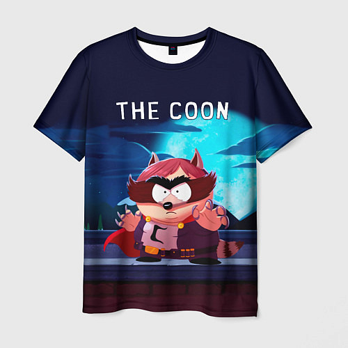 Мужская футболка The Coon - Енот Южный Парк / 3D-принт – фото 1