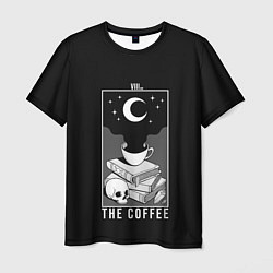 Футболка мужская The Coffee Occult, цвет: 3D-принт