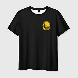 Футболка мужская GOLDEN STATE WARRIORS BLACK STYLE, цвет: 3D-принт