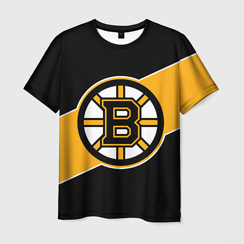 Мужская футболка Бостон Брюинз, Boston Bruins / 3D-принт – фото 1