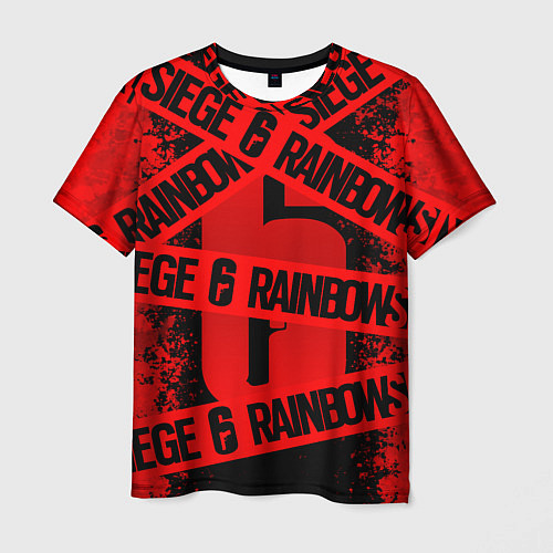 Мужская футболка Rainbow Six Siege: Опасно для жизни / 3D-принт – фото 1