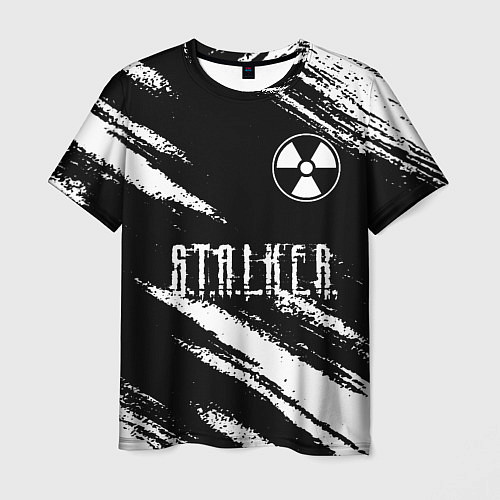 Мужская футболка S T A L K E R 2: Тени Чернобыля / 3D-принт – фото 1