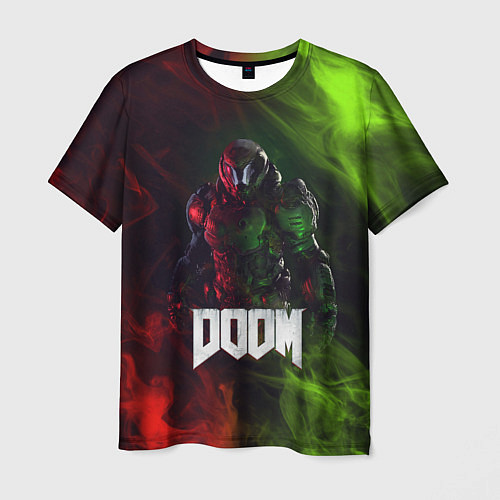 Мужская футболка Doomguy Doom / 3D-принт – фото 1