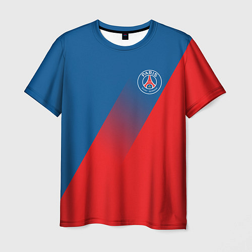 Мужская футболка PSG GRADIENT SPORT UNIFORM / 3D-принт – фото 1