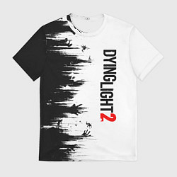 Мужская футболка DYING LIGHT 2 GOOD NIGHT AND GOOD LUCK