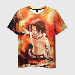 Футболка мужская ONE PIECE ASCE HERO, цвет: 3D-принт