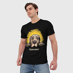 Футболка мужская Веймаранер Weimaraner, цвет: 3D-принт — фото 2