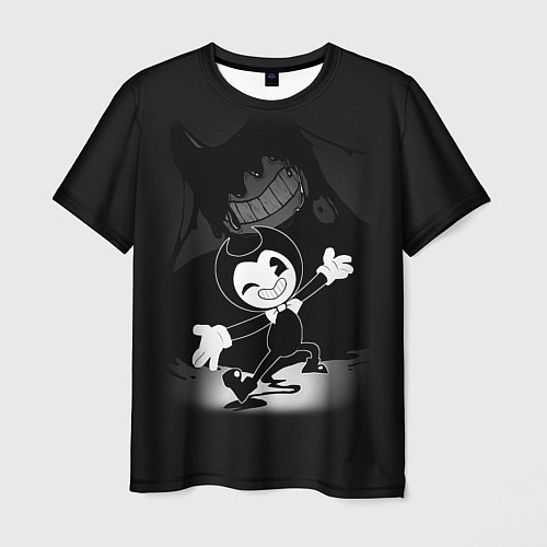 Мужская футболка BENDY - БЕНДИ ИГРА / 3D-принт – фото 1