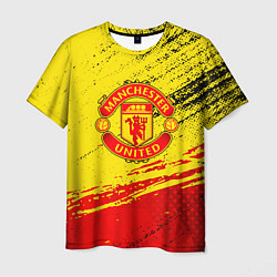 Футболка мужская Manchester United Футбольный клуб, цвет: 3D-принт