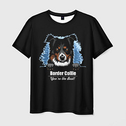 Мужская футболка Бордер-Колли Border-Collie