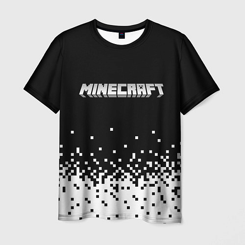 Мужская футболка Minecraft Майнкрафт логотип / 3D-принт – фото 1