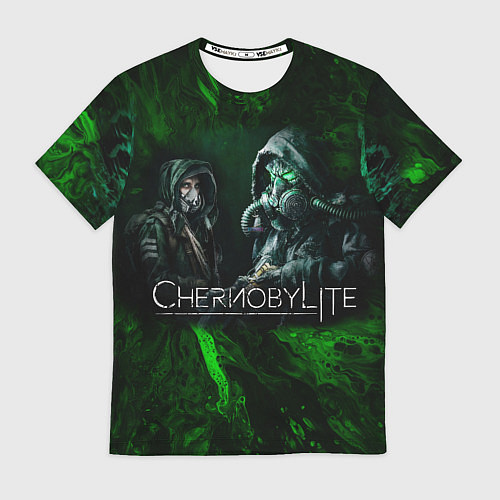 Мужская футболка Катастрофа / 3D-принт – фото 1