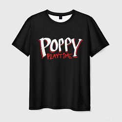 Футболка мужская Poppy Playtime: Logo, цвет: 3D-принт