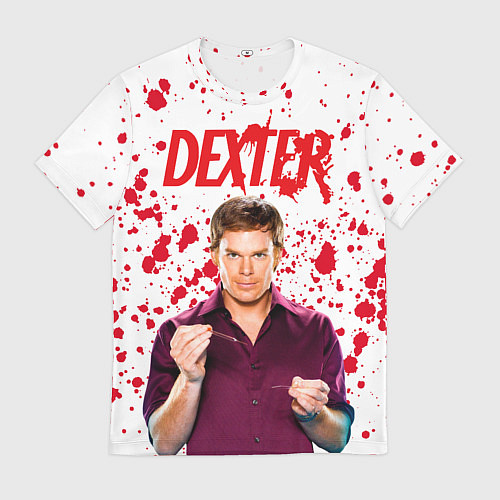 Мужская футболка Декстер Dexter / 3D-принт – фото 1