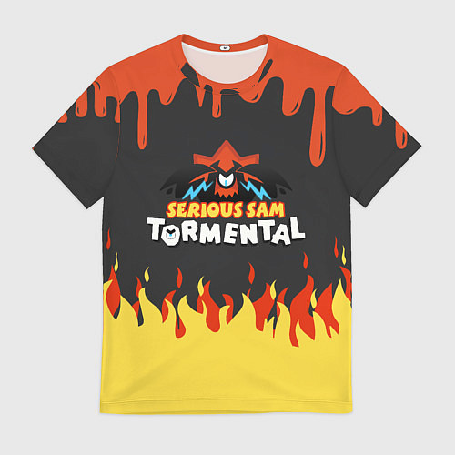 Мужская футболка Serious Sam Tormental 2D / 3D-принт – фото 1