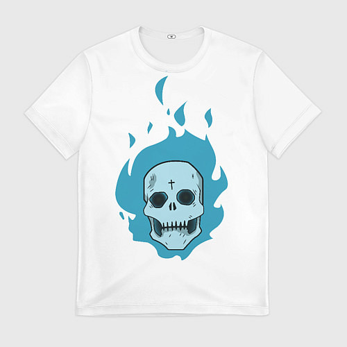 Мужская футболка Череп Cute Angel парный / 3D-принт – фото 1