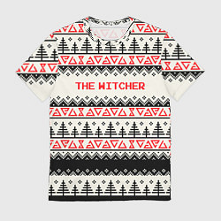 Футболка мужская Свитер The Witcher, цвет: 3D-принт