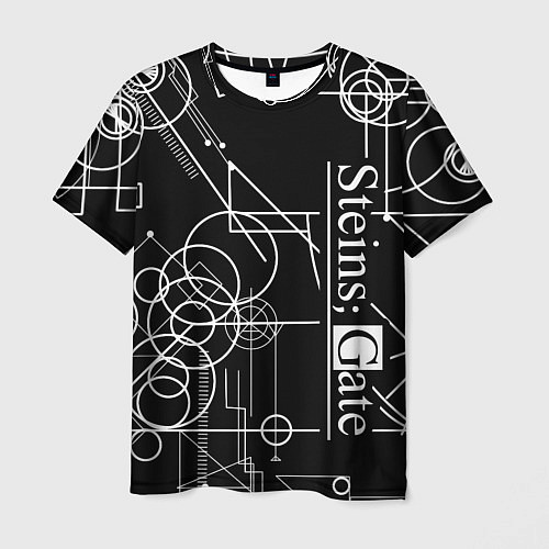Мужская футболка SteinsGate Врата Штейна / 3D-принт – фото 1