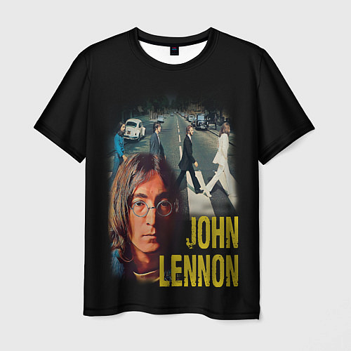 Мужская футболка The Beatles John Lennon / 3D-принт – фото 1