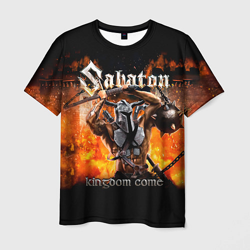 Мужская футболка Kingdom Come - Sabaton / 3D-принт – фото 1