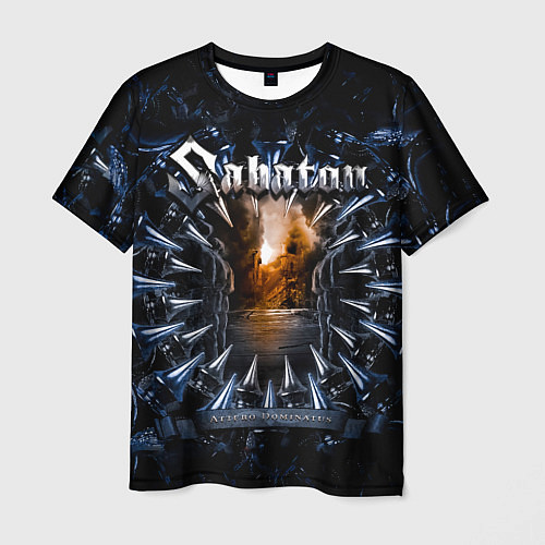 Мужская футболка Attero Dominatus - Sabaton / 3D-принт – фото 1