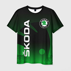 Мужская футболка SKODA SPORT GRADIENT ШКОДА СПОРТ