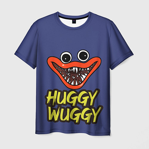 Мужская футболка Huggy Wuggy: Smile / 3D-принт – фото 1