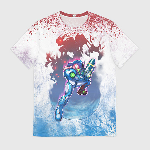 Мужская футболка Samus Aran Robo / 3D-принт – фото 1