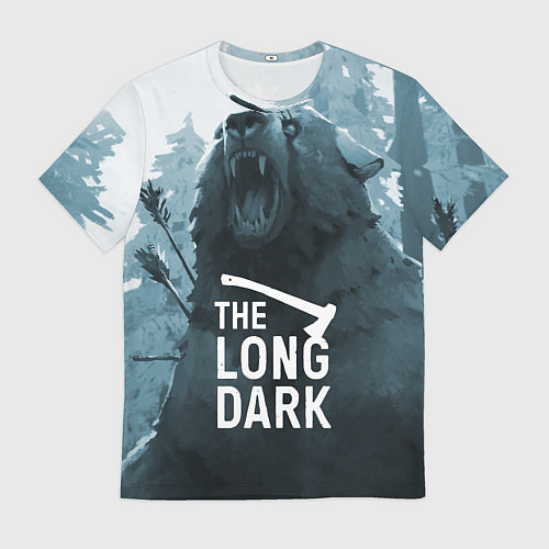 Мужская футболка The Long Dark медведь / 3D-принт – фото 1