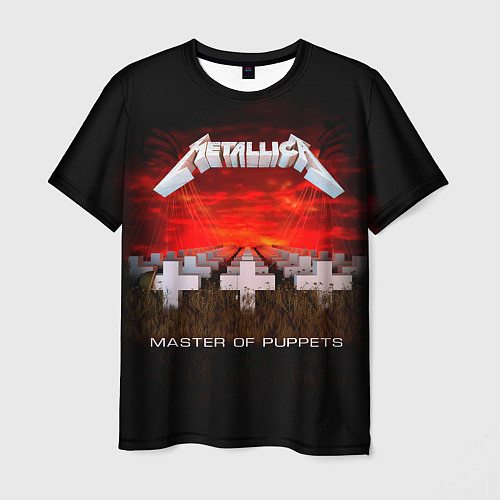Мужская футболка Master of Puppets - Metallica / 3D-принт – фото 1