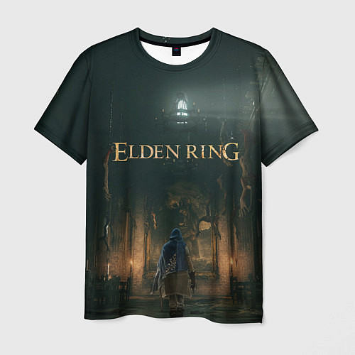 Мужская футболка Elden Ring - логово / 3D-принт – фото 1