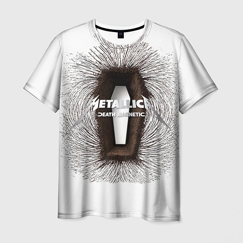 Мужская футболка Death Magnetic - Metallica / 3D-принт – фото 1