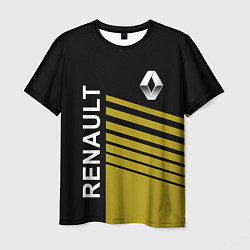 Футболка мужская РЕНО Renault, цвет: 3D-принт