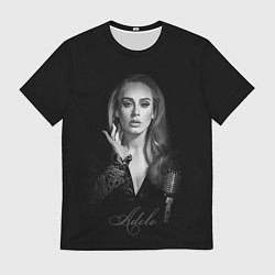 Футболка мужская Adele Icon, цвет: 3D-принт