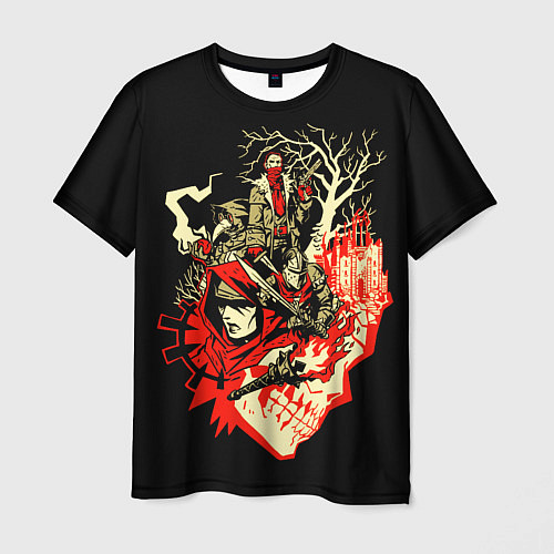 Мужская футболка Darkest Dungeon - Темнейшее подземелье / 3D-принт – фото 1