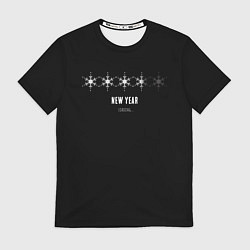 Футболка мужская NEW YEAR - LOADING, цвет: 3D-принт
