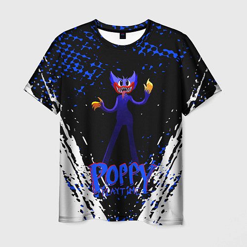 Мужская футболка Poppy Playtime - Монстр Поппи / 3D-принт – фото 1