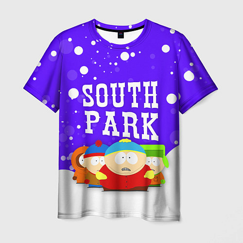 Мужская футболка SOUTH PARK ЮЖНЫЙ ПАРК / 3D-принт – фото 1