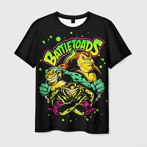 Мужская футболка Battletoads Боевые Жабы / 3D-принт – фото 1