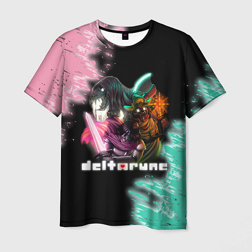 Мужская футболка Deltarune - Персонажи / 3D-принт – фото 1