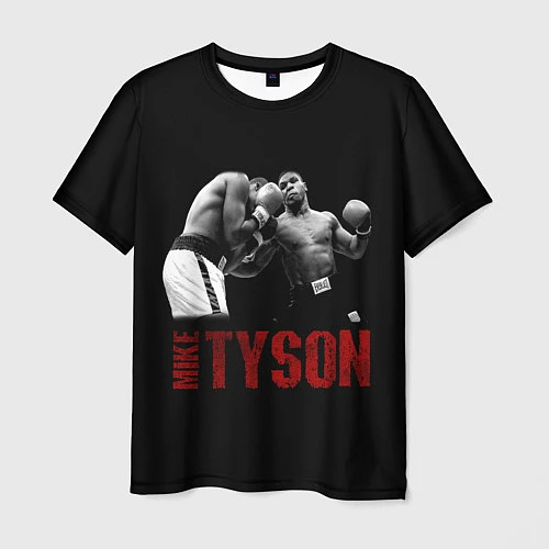 Мужская футболка Майк Тайсон Mike Tyson / 3D-принт – фото 1