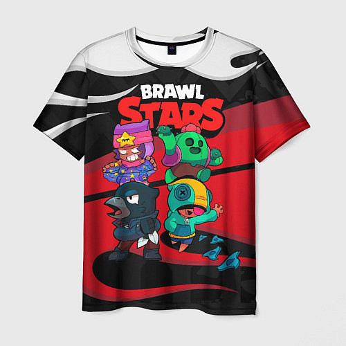 Мужская футболка Бойцы Brawl Stars / 3D-принт – фото 1
