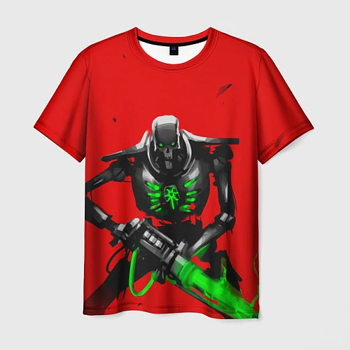 Мужская футболка Воин некрона / 3D-принт – фото 1