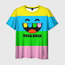 Футболка мужская Toca Boca Logo Тока Бока, цвет: 3D-принт